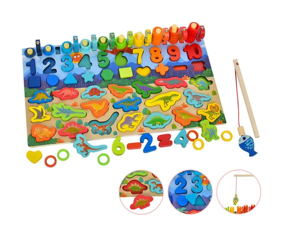 Багатофункціональна дощечка Dino 2 Limo Toy MD 1947, фото 1