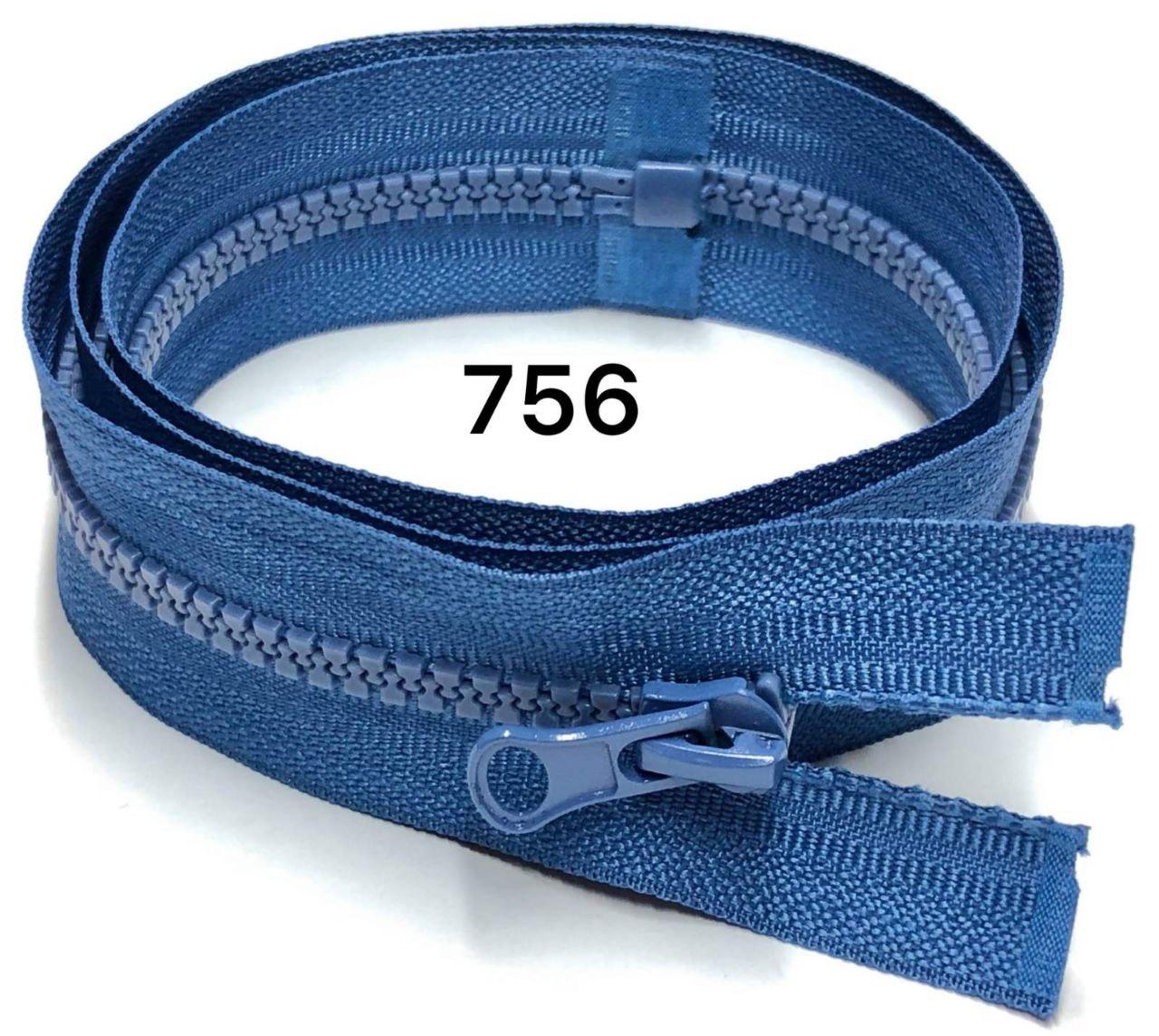 Застібка Блискавка Трактор 75см (Тип 5) Індіго