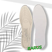 Устілки демісезонні для спортивного взуття білі розміри 36-46, фото 3