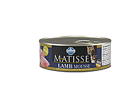 Влажный корм для кошек Farmina Matisse CAT Mousse Lamb ягненок 85 г х 12 шт