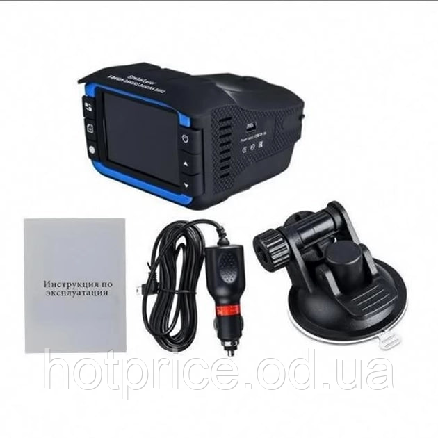 Автомобильный Видеорегистратор и радар DVR RADAR 2in1 VG-3 1080P [ОПТ] - фото 8 - id-p1992913530