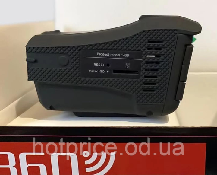 Автомобильный Видеорегистратор и радар DVR RADAR 2in1 VG-3 1080P [ОПТ] - фото 10 - id-p1992913530