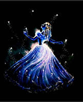 Картина стразами Полная выкладка "Грациозный танец", на подрамнике 30*40см, Алмазная мозаика