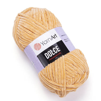 Пряжа YarnArt Dolce 855, карамельний, фото 1