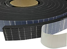 Стрічка EPDM 3мм*40мм*15м ущільнювальна самоклеюча армована, фото 5