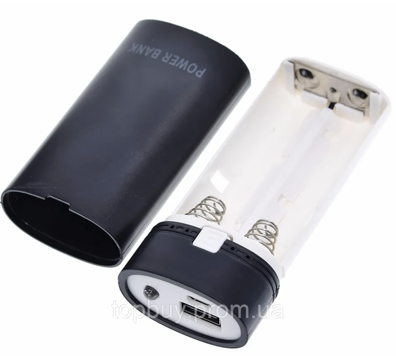 Корпус пластиковый с платой для Power Bank на 2 батарейки 18650 - фото 3 - id-p1992912934