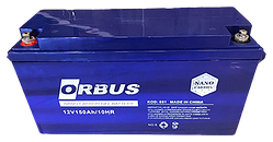 Акумулятор гелевий 150 Ah (Ач) ORBUS CG12150 GEL 12V