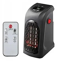 Портативный обогреватель, тепловентилятор дуйка Handy Heater Black с пультом дистанционного управления