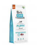 Сухой корм Brit Care Dog Hypoallergenic Puppy для щенков, гипоаллергенный с ягненком, 12 кг