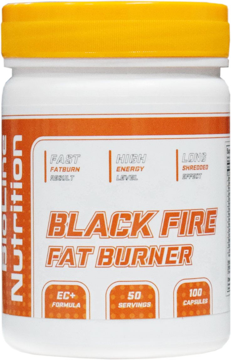 Жироспалювач без тренувань Black Fire Німеччина BioLine Nutrition