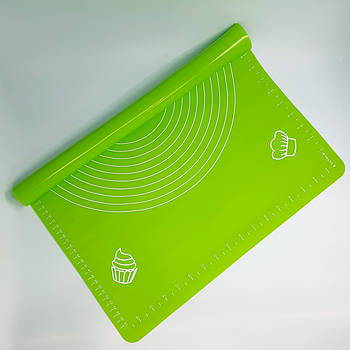 Силіконовий килимок гладкий щільний 50х70 см