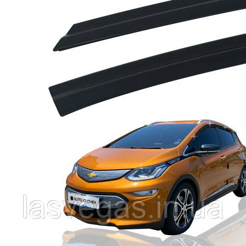 Дефлектори вікон, вітровики Chevrolet Bolt EV 2016 - 8шт. (Autoclover/Южная Корея)