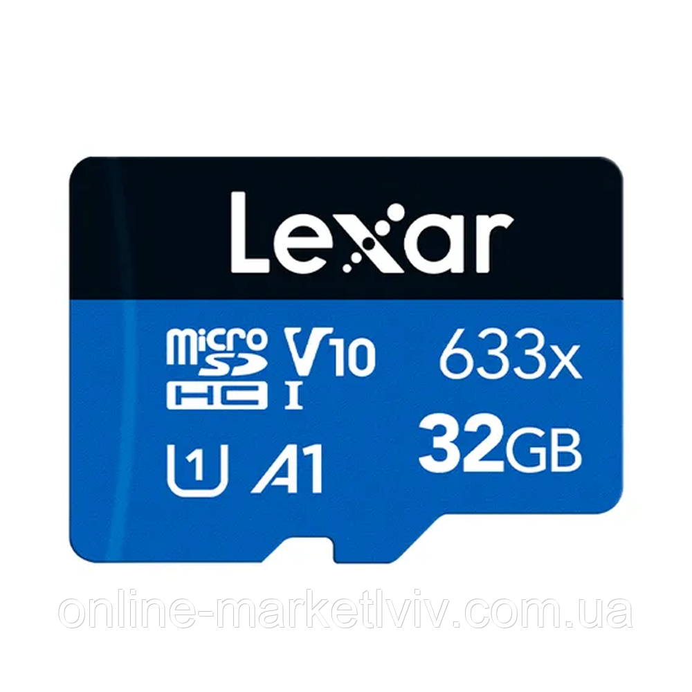 Карта пам'яті Lexar 32GB, Micro SD / Накопичувач мікро сд / Карти пам'яті