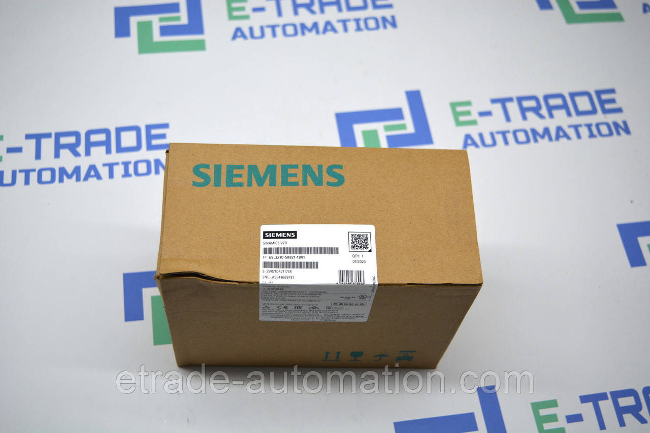 Перетворювач частоти Siemens 6SL3210-5BB21-1BV1, фото 1
