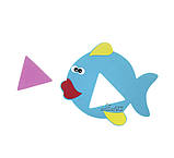 Розвиваючі іграшки для купання Аква-пазли Bath'n Puzzles комплект з 6 іграшок, фото 6