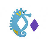 Розвиваючі іграшки для купання Аква-пазли Bath'n Puzzles комплект з 6 іграшок, фото 9