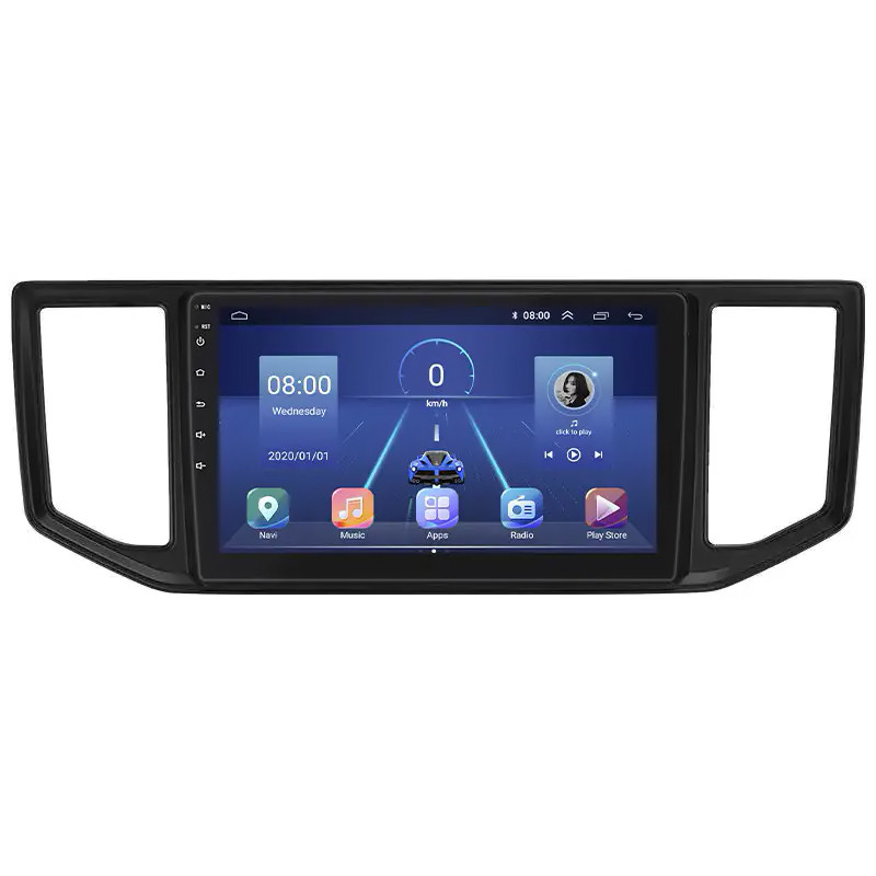 Штатна магнітола Lesko для Volkswagen Crafter II 2017-н.в. екран 10" 6/128Gb 4G Wi-Fi GPS Top Фольцваген 3 шт.