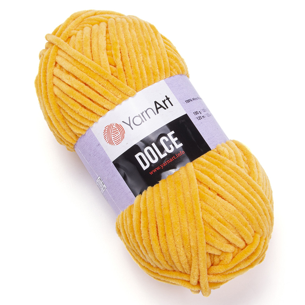 Пряжа YarnArt Dolce 853 мандариновий