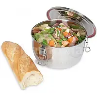 Atonka Контейнер для еды (ланч бокс) Foodcontainer 0,75 l Silver - нержавеющая сталь, с герметичной крышкой