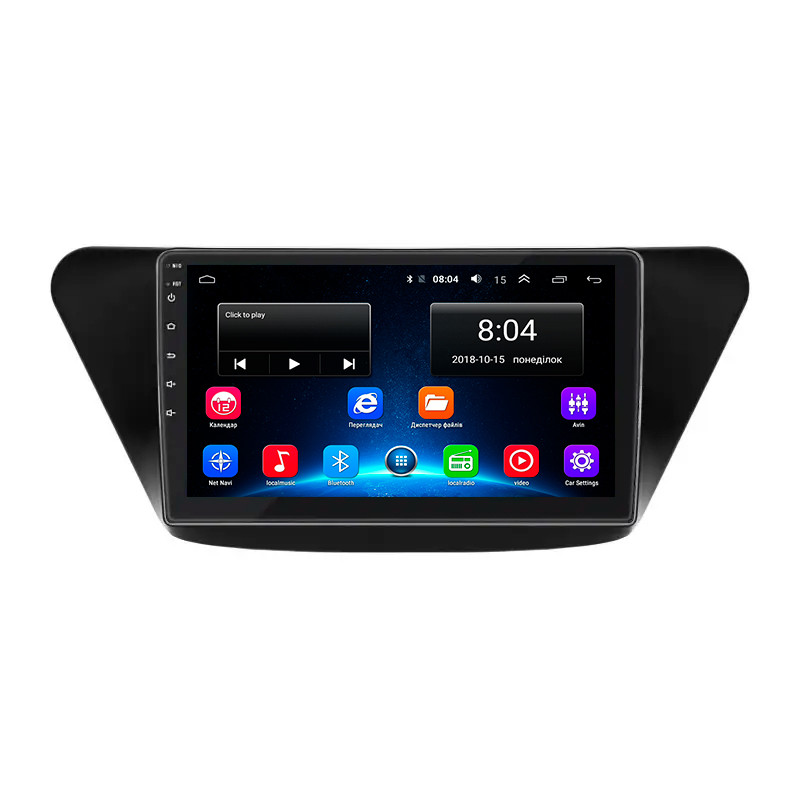 Штатна магнітола Lesko для Lifan X50 2015-н.в. екран 9" 2/32Gb Wi-Fi GPS Base Ліфан 5 шт., фото 1