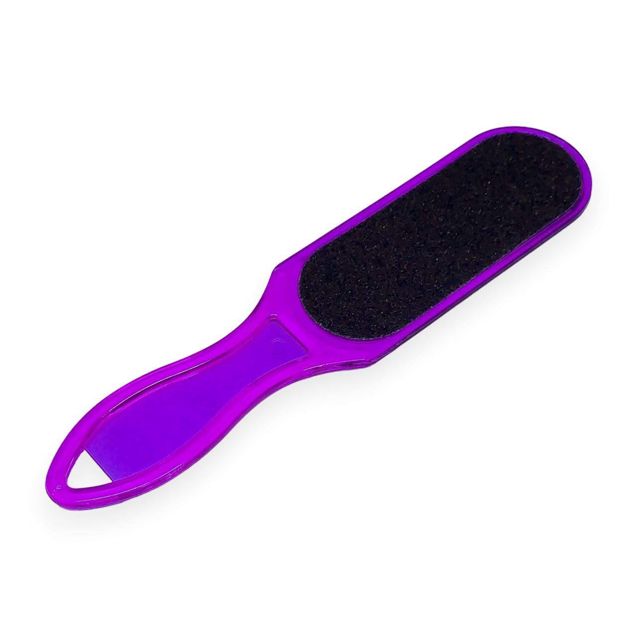 Пемза пилка з ручкою для педикюру стоп JF-208 фіолетова 25.5 см