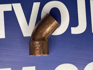 Мідні коліна під 45o 