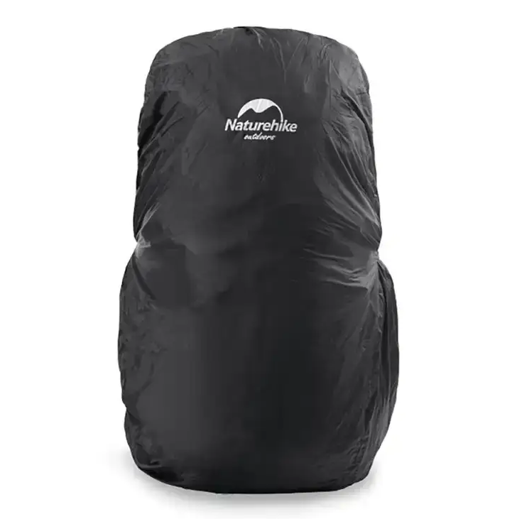 Чохол водонепроникний на рюкзак Naturehike кавер 55-75л (Чорний), фото 1