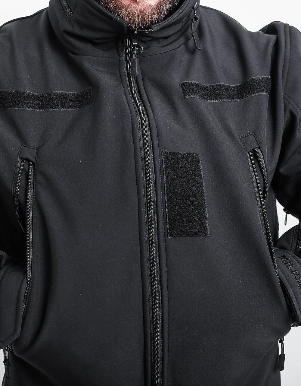 Військова тактична куртка для ЗСУ демісезонна Soft shell MILIGUS "Patriot" Водонепроникна куртка софт шел р. L