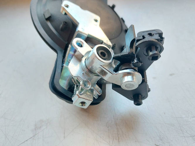 Ручка задней распашной двери наружная Fiat Doblo (2000-2009), 735309963 ...