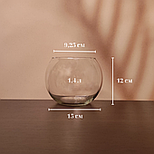 Круглі акваріуми, акваріуми — кулі, акваріуми — келихи