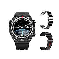 Спортивные мужские смарт-часы SmartX X5 Max со сменными ремешками