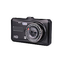 Видеорегистратор автомобильный аккумуляторный ночного видения 2 камеры ИК датчик microSD Gcенсор А10