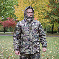 Тактична зимова куртка Soft Shell (Singl Sword) Мультикам 56