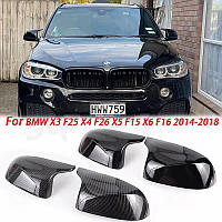 Накладка на боковое зеркало для BMW F25, X3, F26, X4, F15, X5, F16, X6 2014, 2015-2018 накладки зеркал бмв