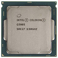 Процессор s1200 Intel Celeron G5905 3.5GHz 2/2 4MB DDR4 2666 UHD 610 58W б/у