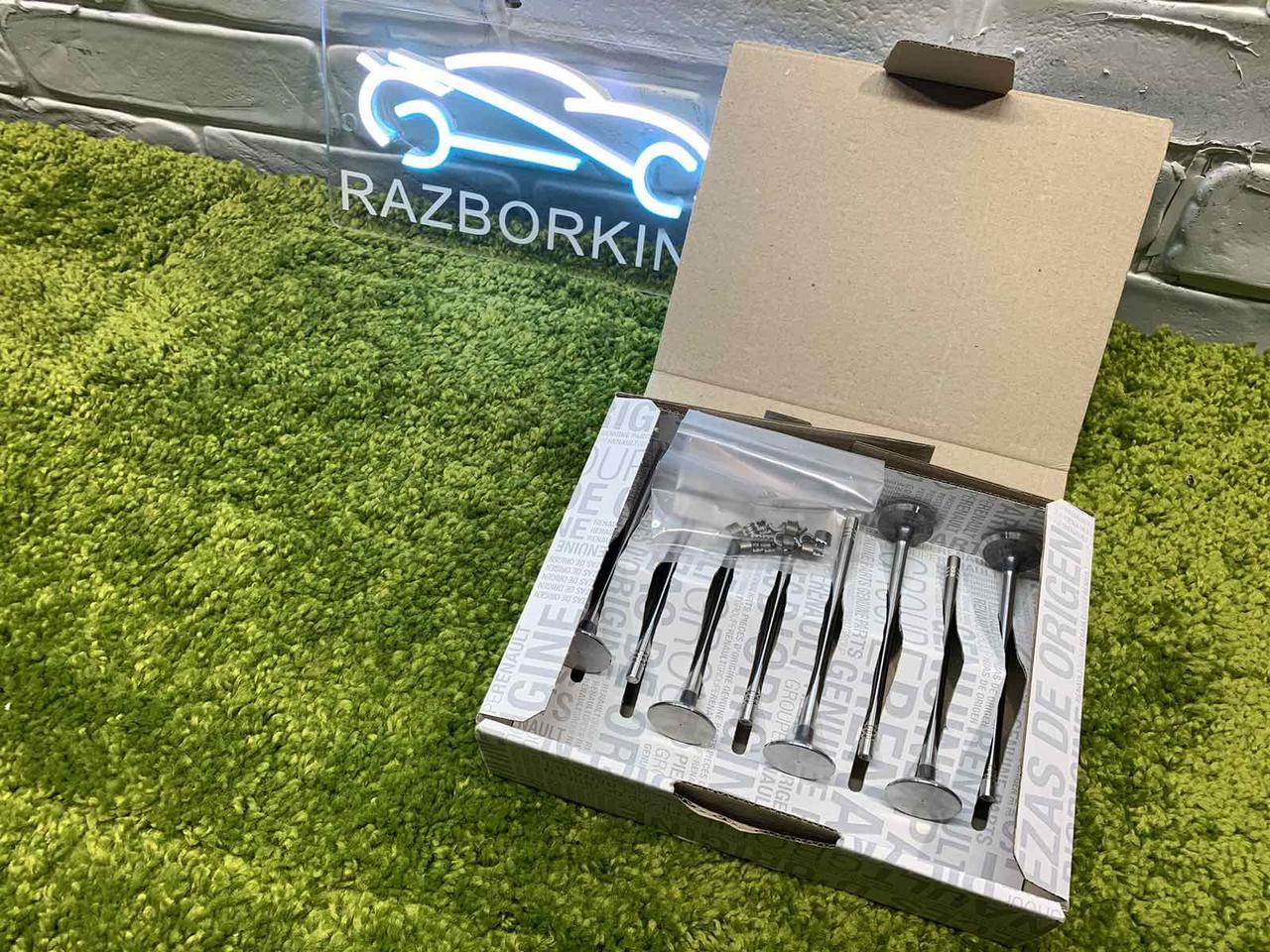 Клапана впускні 1.2 16V Renault Kangoo logan 2 sandero 21701472986 рено логан сантеро Кенго, фото 1