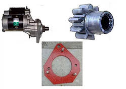 Стартер SLOVAK 12В 2,8КВТ замість пускача ПД-10 без заміни маховика та плити; З "ВЕЛИКИМ" Бендиском і плита