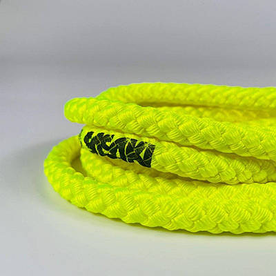 Скакалка для гімнстики Sasaki 3m  M-242 Polyester FIG Fluo-Yellow