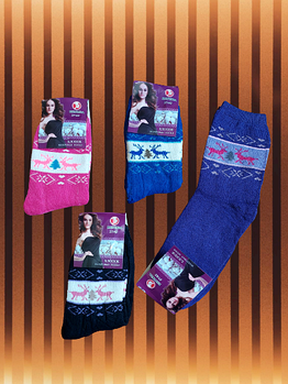 Шкарпетки жіночі махрові бавовна стрейч р.36-41. Від 12 пар по 18грн