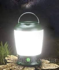 Ліхтар-лампа кемпінговий 360° USB Green (LY01)