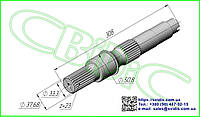 Вал к гидронасосам НП112