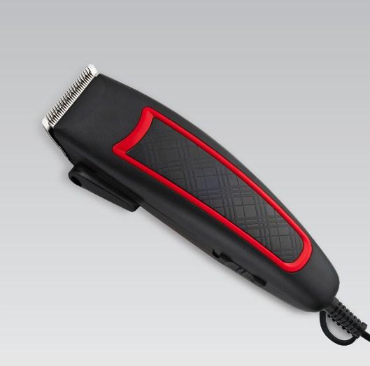 Електрична машинка для стриження Maestro MR-657C-RED, Професійний тример для бороди від мережі