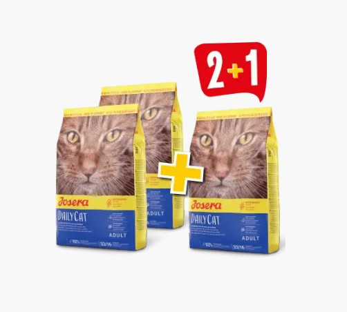 АКЦІЯ 2+1 Сухий корм Josera DailyCat беззерновий для дорослих котів 2 кг