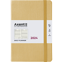 Ежедневник 2024 Axent Partner Lines 8815-24-53-A, 145x210 мм, песочный