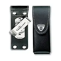 Чехол Victorinox 40524.31 на пояс с клипсой черный кожаный