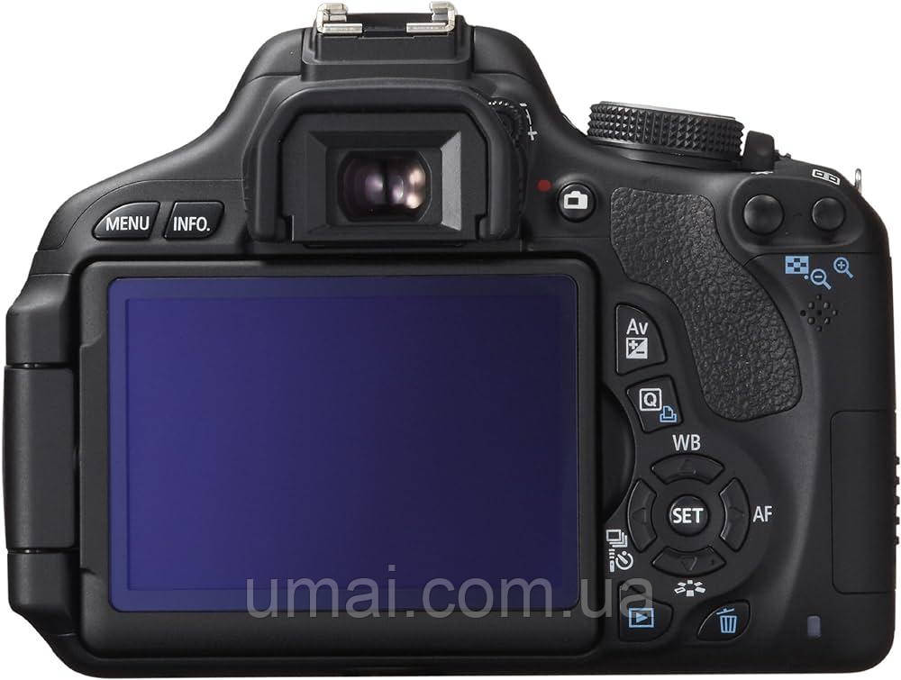 Фотоаппарат Canon EOS 600D EF-S 18-55 mm 18MP f/3.5-5.6 IS II Full HD Гарантия 24 месяцев + 128GB SD Card - фото 3 - id-p1738476978