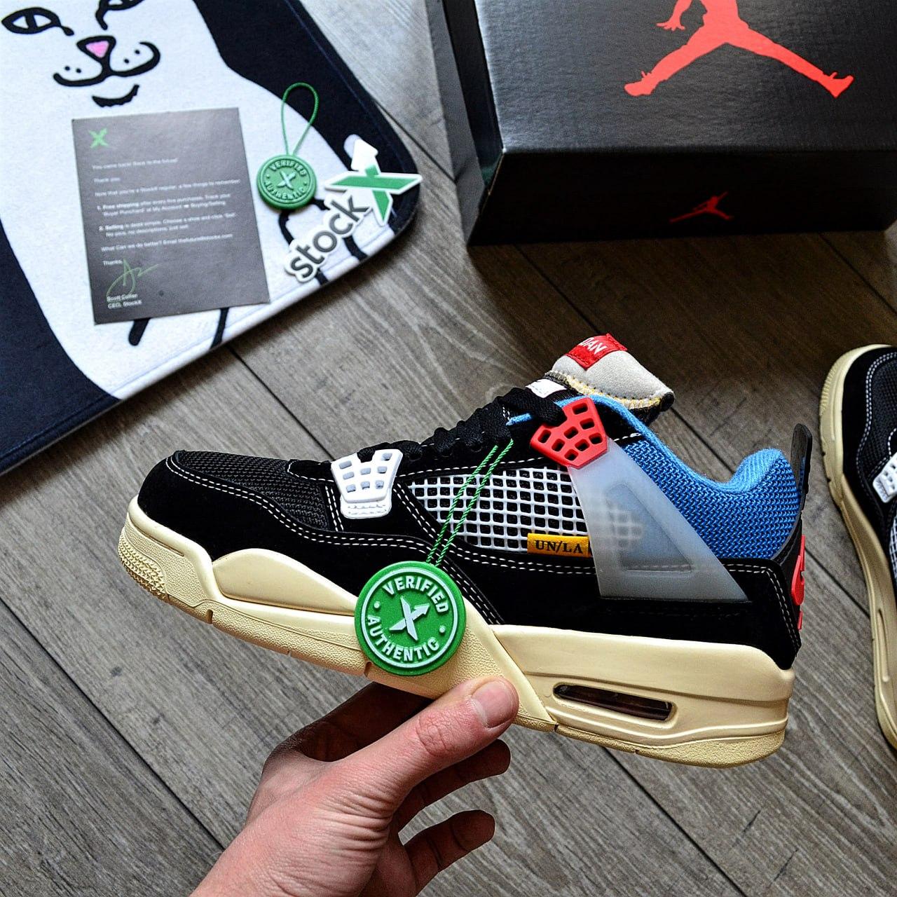 Чоловічі кросівки Nike Air Jordan 4 Retro SP Off Noir (Чорні) Найк Джордан замш текстиль демісезон В'єтнам