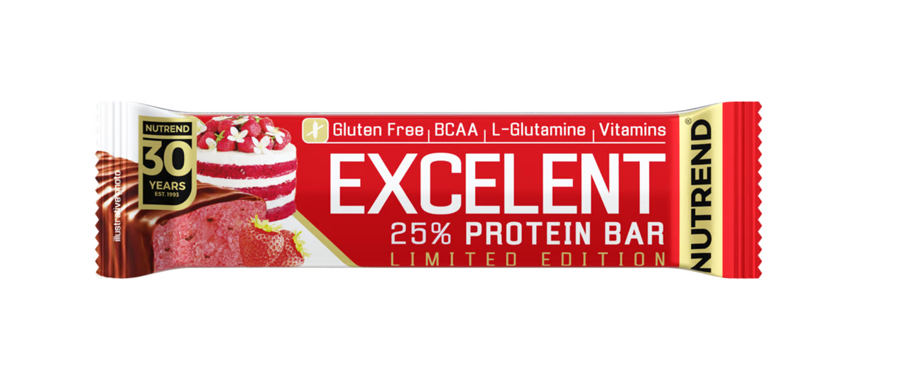 Nutrend Excelent 25% Protein Bar 85g - фото 1 - id-p27172077