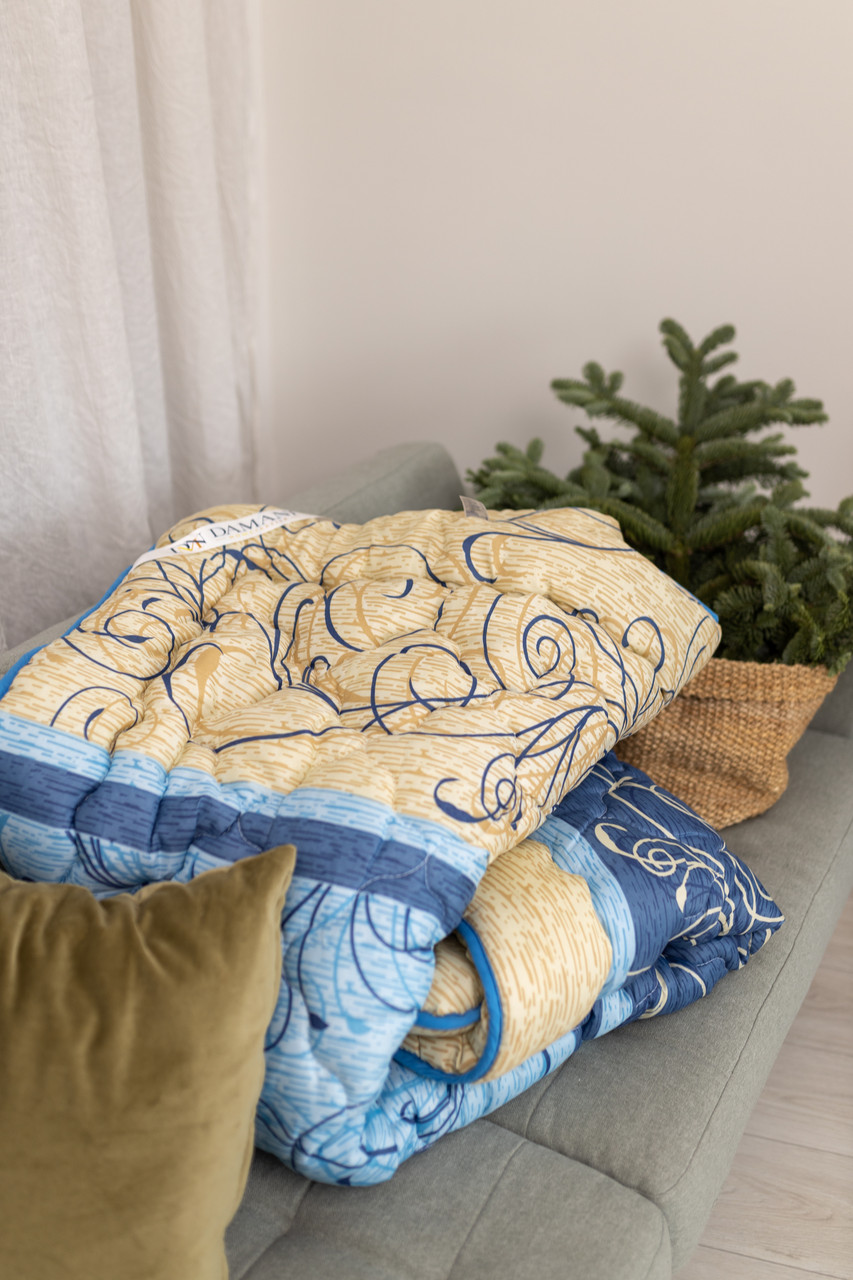 Полуторна ковдра "Зима" в поліестері, фото 1