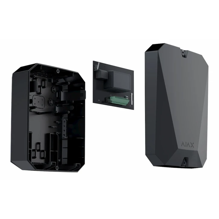 Модуль інтеграції датчиків Ajax vhfBridge (з корпусом) Black, фото 1